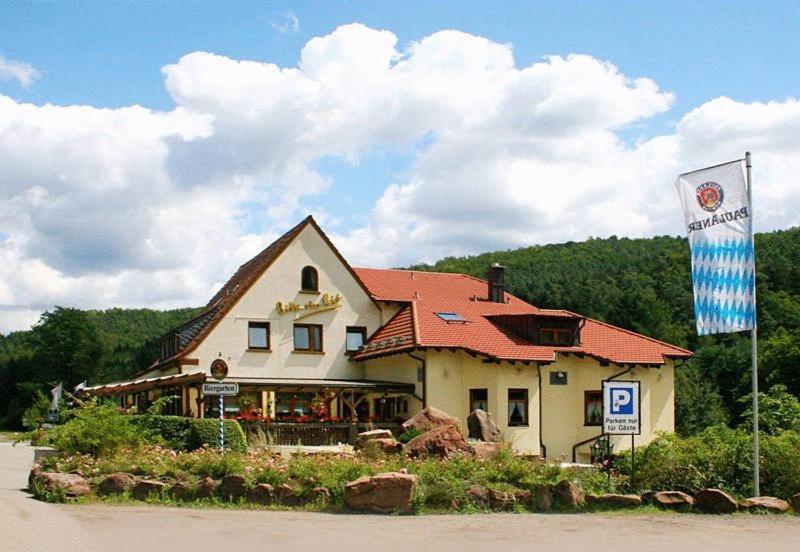 Hotel Landgasthaus Am Frauenstein Hinterweidenthal Exterior foto